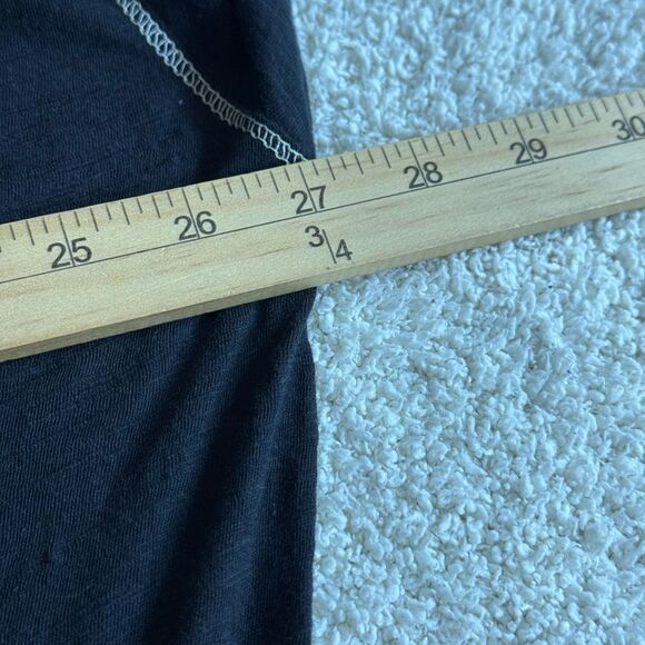 Natural Life Jumpsuit Womens size M slouchy Black oversized Drop Waist Boho New - Picture 7 of 10